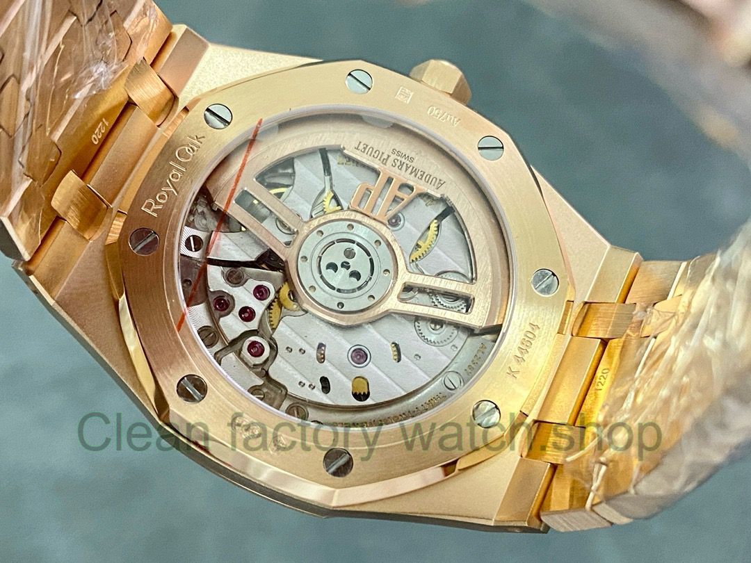 Audemars Piguet Royal Oak Modified and customized Premium gold-plated 18K gold Dial Silver (10) Audemars Piguet Royal Oak Modified and customized Premium gold-plated 18K gold Dial Silver (10)