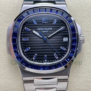 Patek Philippe Modified and customized Nautilus18k gold plated 5711 Black Dial 3 Clean Factory Watch