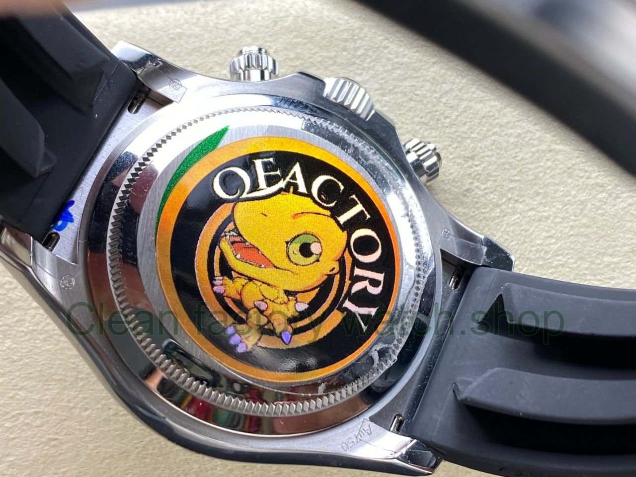 QF Factory Counterweight Rolex Daytona 126519LN-0004 40mm White Gold Rubber Oysterflex Diamond Black Di (4) QF Factory Counterweight Rolex Daytona 126519LN-0004 40mm White Gold Rubber Oysterflex Diamond Black Di (4)