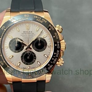 Rolex Daytona 116515 Modified and customized 18k gold plated Pink Dial 15 Clean Factory Watch