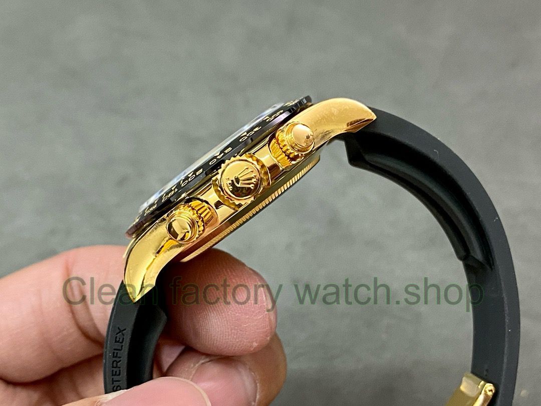 Rolex Daytona 116518 Modified and customized 18k gold-plated Gold Dial (16) Rolex Daytona 116518 Modified and customized 18k gold-plated Gold Dial (16)