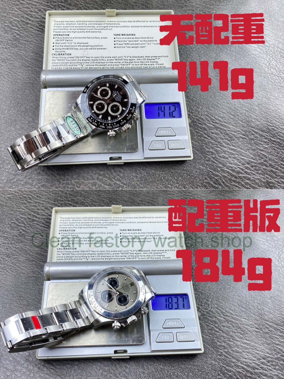 VS Factory CounterWeight Rolex Daytona 116509-0072 40mm Full White Gold Grey Dial (6) VS Factory CounterWeight Rolex Daytona 116509-0072 40mm Full White Gold Grey Dial (6)
