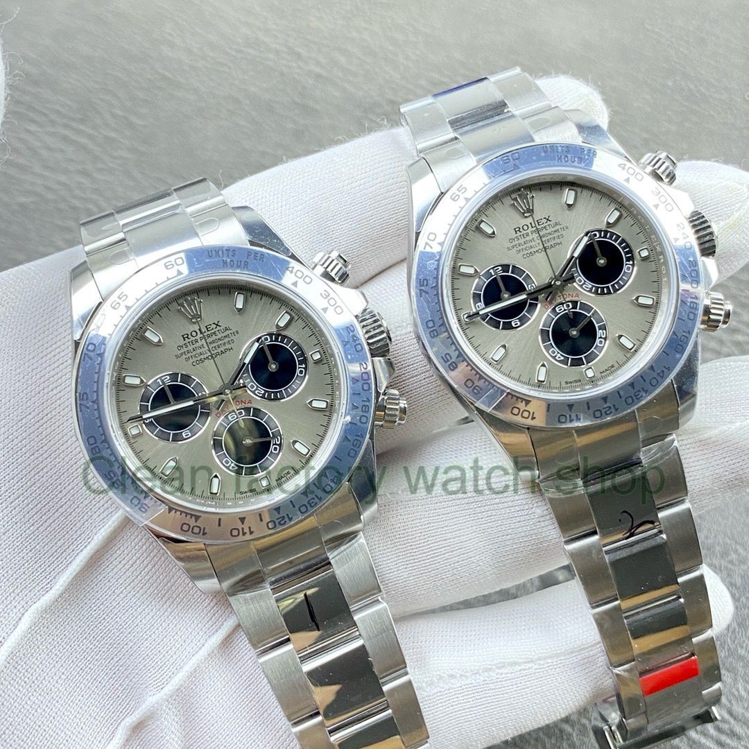 VS Factory CounterWeight Rolex Daytona 116509-0072 40mm Full White Gold Grey Dial (9) VS Factory CounterWeight Rolex Daytona 116509-0072 40mm Full White Gold Grey Dial (9)