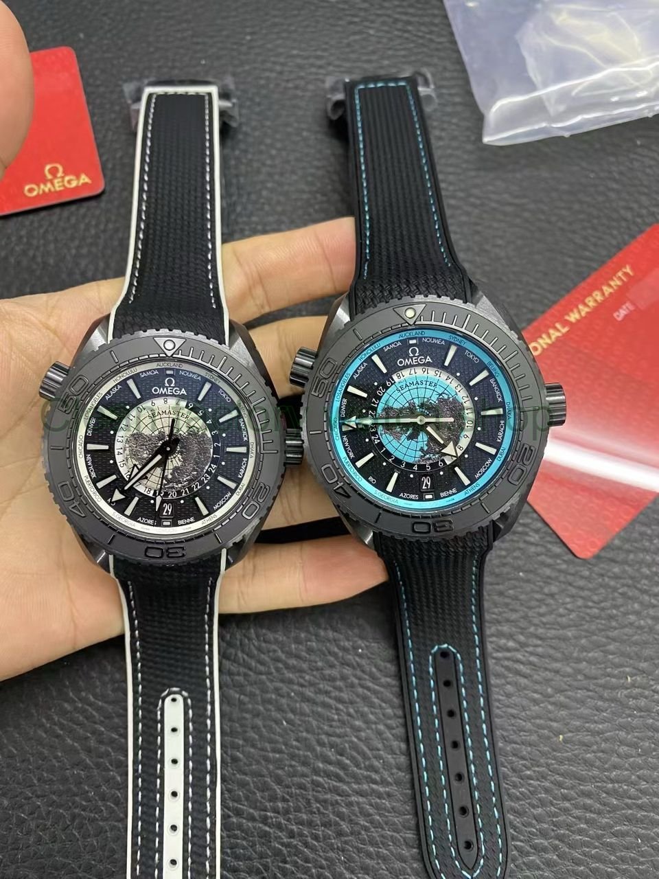 VS Factory Omega Seamaster Planet Ocean 600M Co-Axial Worldtimer 215.92.46.22.01.007 45.5mm Black Dial (4) VS Factory Omega Seamaster Planet Ocean 600M Co-Axial Worldtimer 215.92.46.22.01.007 45.5mm Black Dial (4)