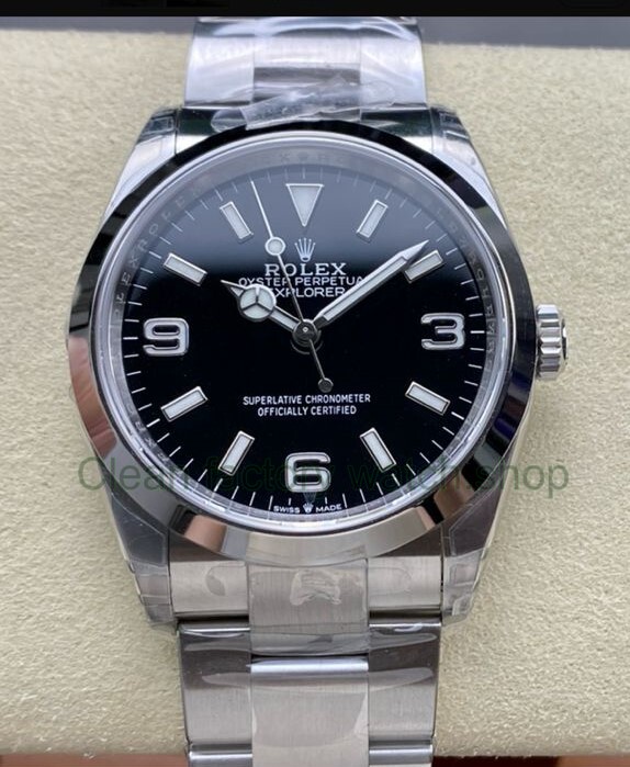 VS Factory Rolex Explorer 124270 36mm Full 904L Black Dial 1 VS Factory Rolex Explorer 124270 36mm Full 904L Black Dial 10 Clean Factory Watch