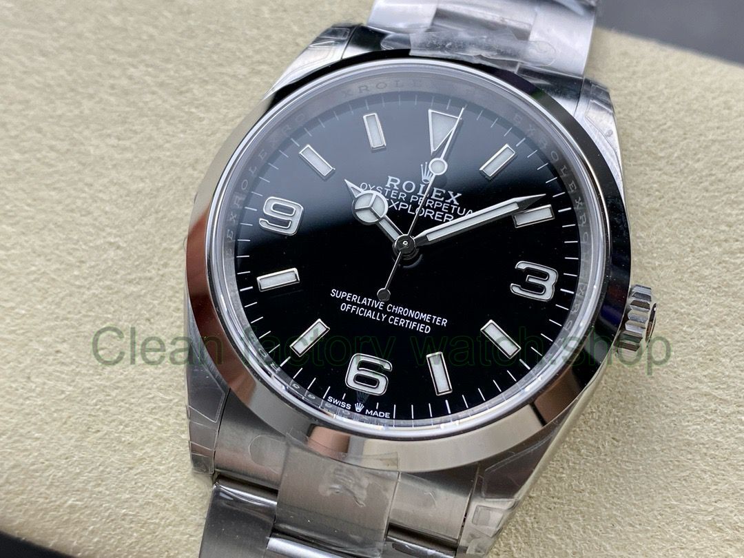 VS Factory Rolex Explorer 124270 36mm Full 904L Black Dial (11) VS Factory Rolex Explorer 124270 36mm Full 904L Black Dial (11)