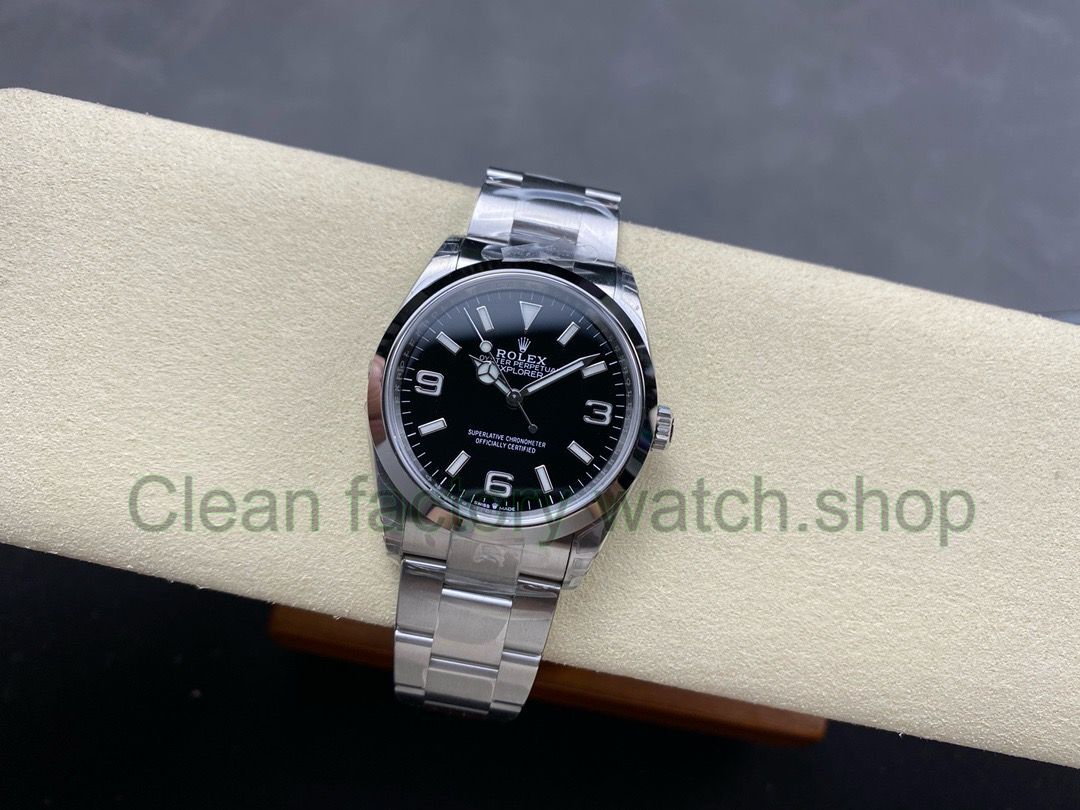 VS Factory Rolex Explorer 124270 36mm Full 904L Black Dial (12) VS Factory Rolex Explorer 124270 36mm Full 904L Black Dial (12)