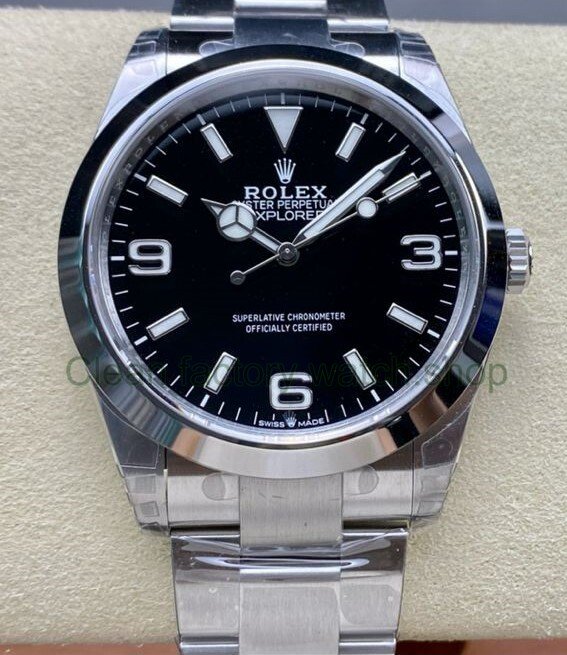 VS Factory Rolex Explorer 224270 40mm Full 904L Black Dial 11 Clean Factory Watch