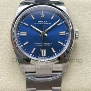 VS Factory Rolex Oyster Perpetual 126000 0003 36mm Blue Dial 1 Clean Factory Watch