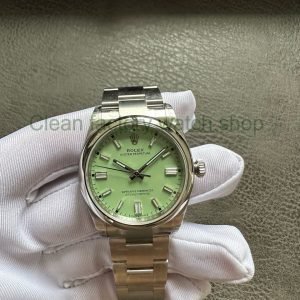 VS Factory Rolex Oyster Perpetual 134300 0006 41mm Full 904L pistachio Green Dial 1 Clean Factory Watch