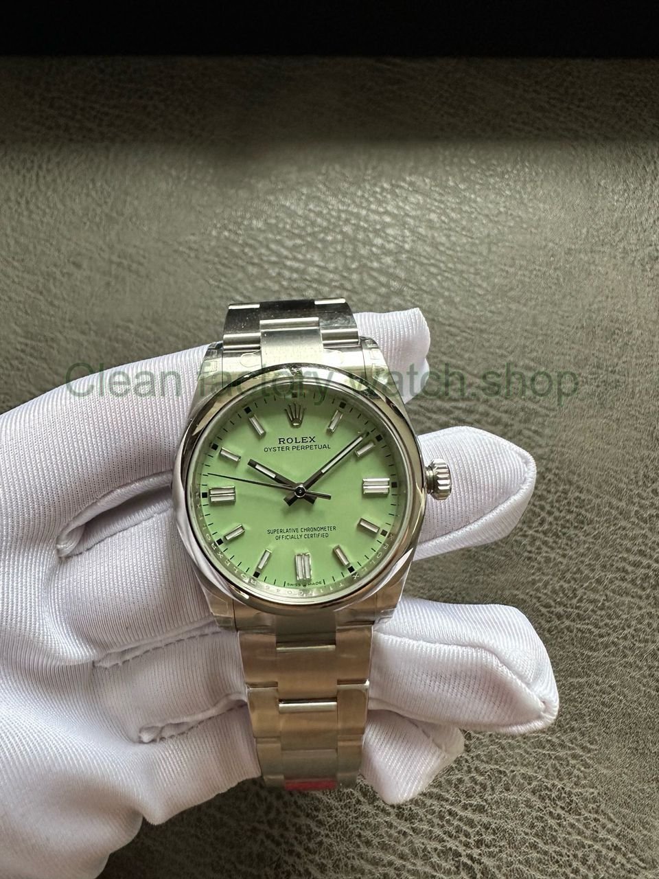 VS Factory Rolex Oyster Perpetual 134300 0006 41mm Full 904L pistachio Green Dial 1 Clean Factory Watch