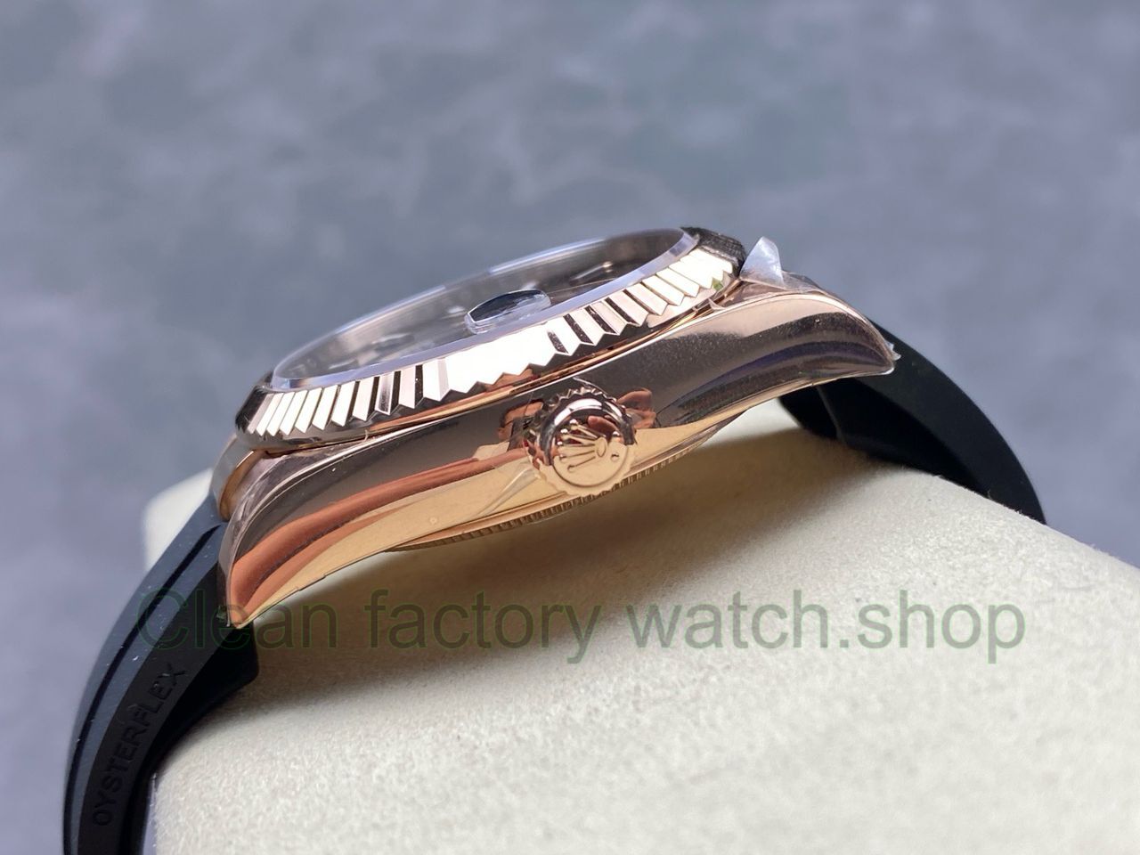 ZF Factory CounterWeight Rolex Sky-Dweller 336235-0004 42mm Rose Gold OysterFlex Grey Dial (3) ZF Factory CounterWeight Rolex Sky-Dweller 336235-0004 42mm Rose Gold OysterFlex Grey Dial (3)