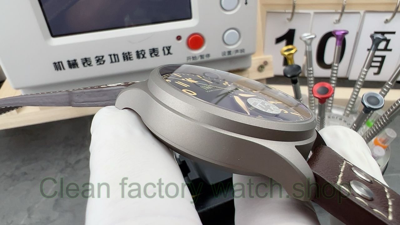 ZF Factory IWC Big Pilot Heritage IW501004 46mm Black Dial (1) ZF Factory IWC Big Pilot Heritage IW501004 46mm Black Dial (1)