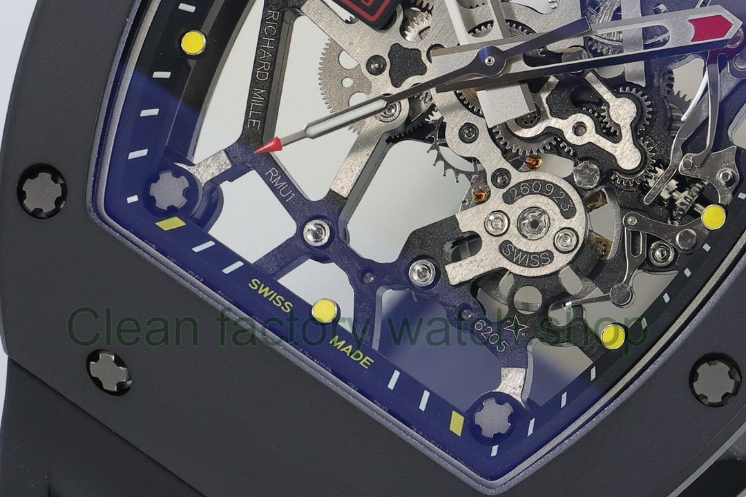 ZF Factory Richard Mille RM035 Titanium Rose Gold Black Rubber Strap Skeletonized Dial (19) ZF Factory Richard Mille RM035 Titanium Rose Gold Black Rubber Strap Skeletonized Dial (19)