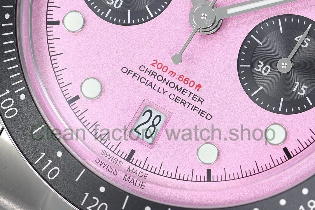 ZF Factory Tudor Black Bay Chrono 79360N-0019 41mm Jubilee Pink Dial (9) ZF Factory Tudor Black Bay Chrono 79360N-0019 41mm Jubilee Pink Dial (9)