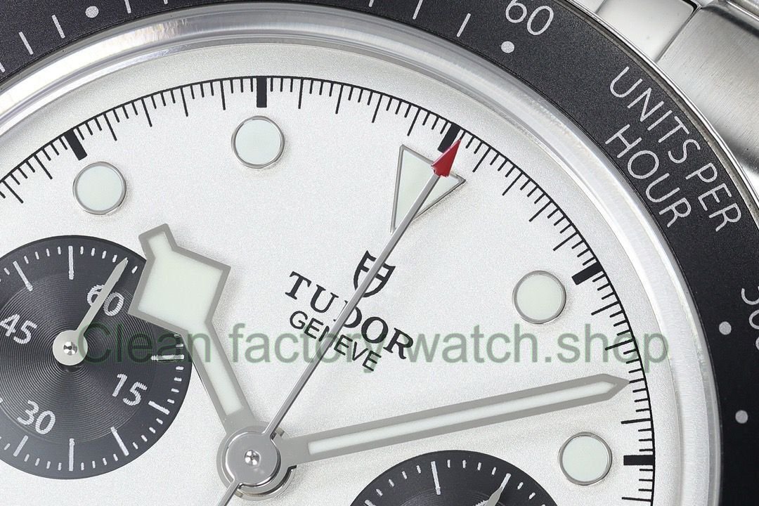 ZF Factory Tudor Panda Black Bay Chrono 79360N-0002 41mm Jubilee White Dial (16) ZF Factory Tudor Panda Black Bay Chrono 79360N-0002 41mm Jubilee White Dial (16)