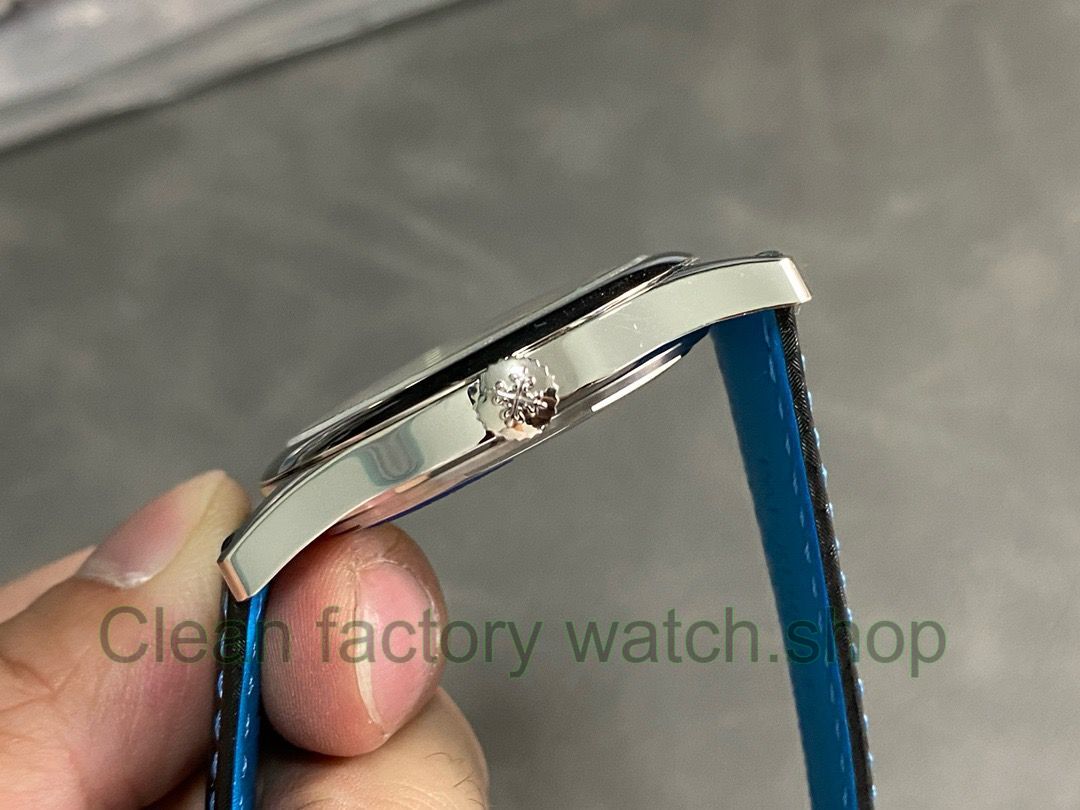 PPF Factory Patek Philippe Calatrava 6007G-011 White Gold Black Dial (13) PPF Factory Patek Philippe Calatrava 6007G-011 White Gold Black Dial (13)