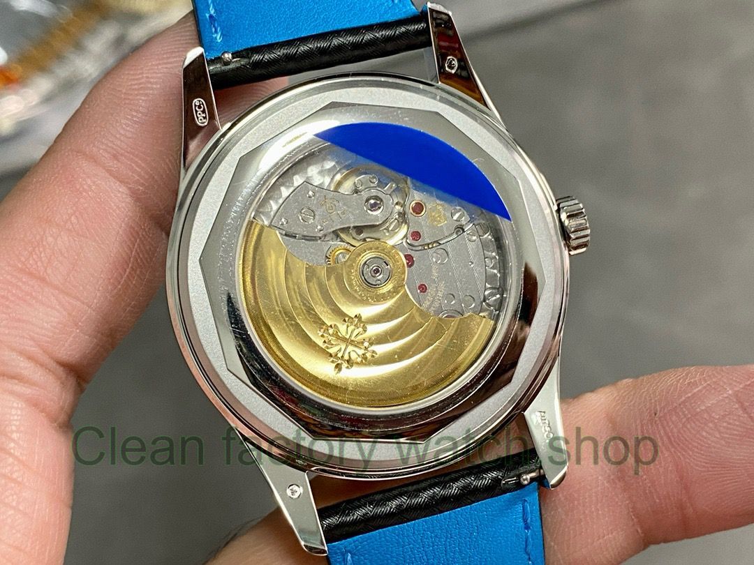 PPF Factory Patek Philippe Calatrava 6007G-011 White Gold Black Dial (17) PPF Factory Patek Philippe Calatrava 6007G-011 White Gold Black Dial (17)