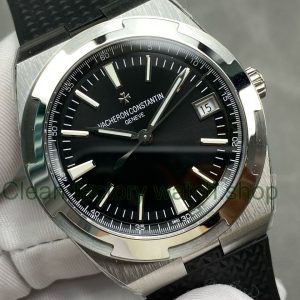 Home 30 8F Factory Vacheron Constantin Overseas 4500V110A B483 41mm Rubber Strap Black Dial 4 Clean Factory Watch