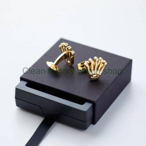 The Rolex Yellow Gold Coronet Cufflinks 6 cdda1dc8 519d 473a 98a9 014566b1309e Clean Factory Watch