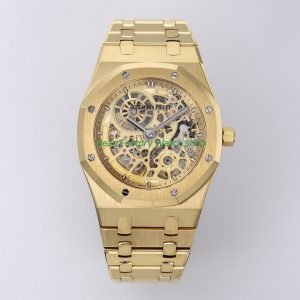 ZF Factory Audemars Piguet Royal Oak Jumbo 16204BA.OO.1240BA.01 Rose Gold Skeletonized Dial 6 ZF Factory Audemars Piguet Royal Oak Jumbo 16204BA.OO .1240BA.01 Rose Gold Skeletonized Dial 3 2 Clean Factory Watch