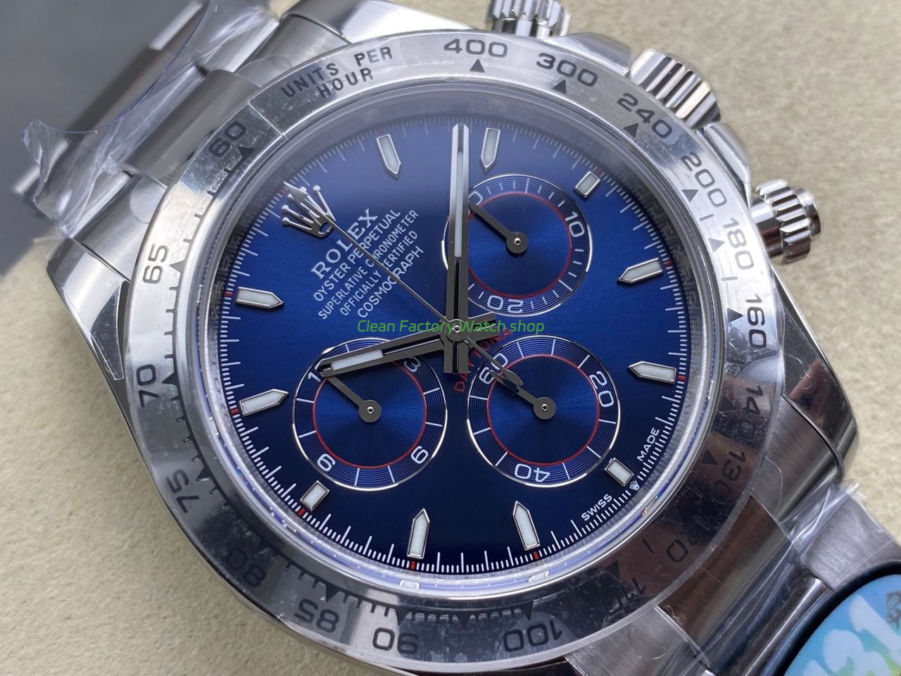 UFO Factory Rolex Daytona 126509-0005 White Gold Blue Dial (17) UFO Factory Rolex Daytona 126509-0005 White Gold Blue Dial (17)
