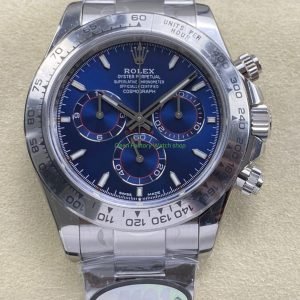 UFO Factory Rolex Daytona 126509 0005 White Gold Blue Dial 24 Clean Factory Watch