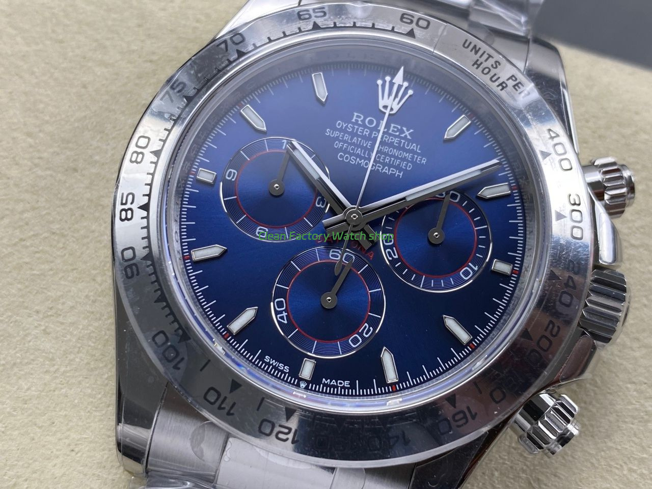 UFO Factory Rolex Daytona 126509-0005 White Gold Blue Dial (25) UFO Factory Rolex Daytona 126509-0005 White Gold Blue Dial (25)