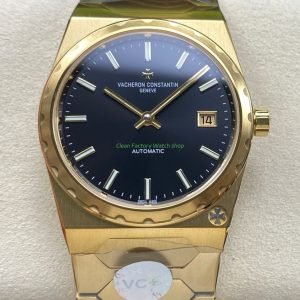 VC Factory Vacheron Constantin Historiques 222 Full Yellow Gold Black Dial 2 Clean Factory Watch