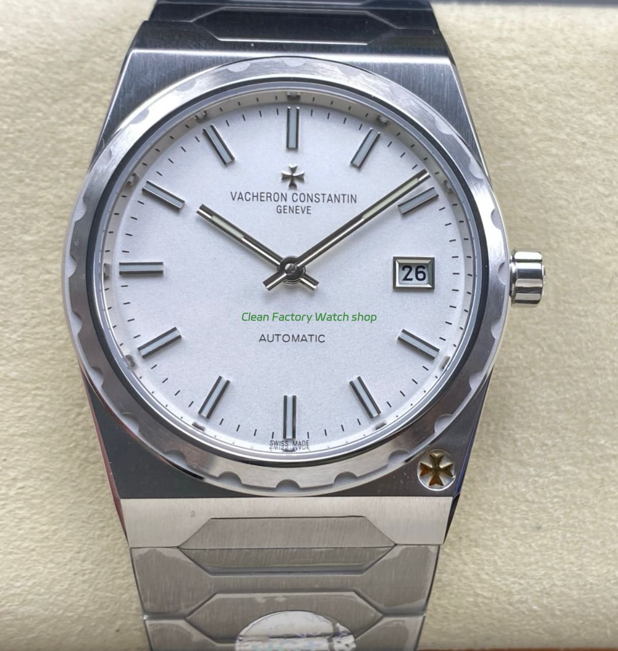 VC+ Factory Vacheron Constantin Historiques 222 White Dial 1 VC Factory Vacheron Constantin Historiques 222 White Dial 1 Clean Factory Watch