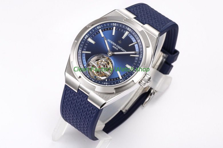 BBS Factory Vacheron Constantin Overseas Tourbillon 6000V-110A-B544 Rubber Strap Blue Dial (8) BBS Factory Vacheron Constantin Overseas Tourbillon 6000V-110A-B544 Rubber Strap Blue Dial (8)