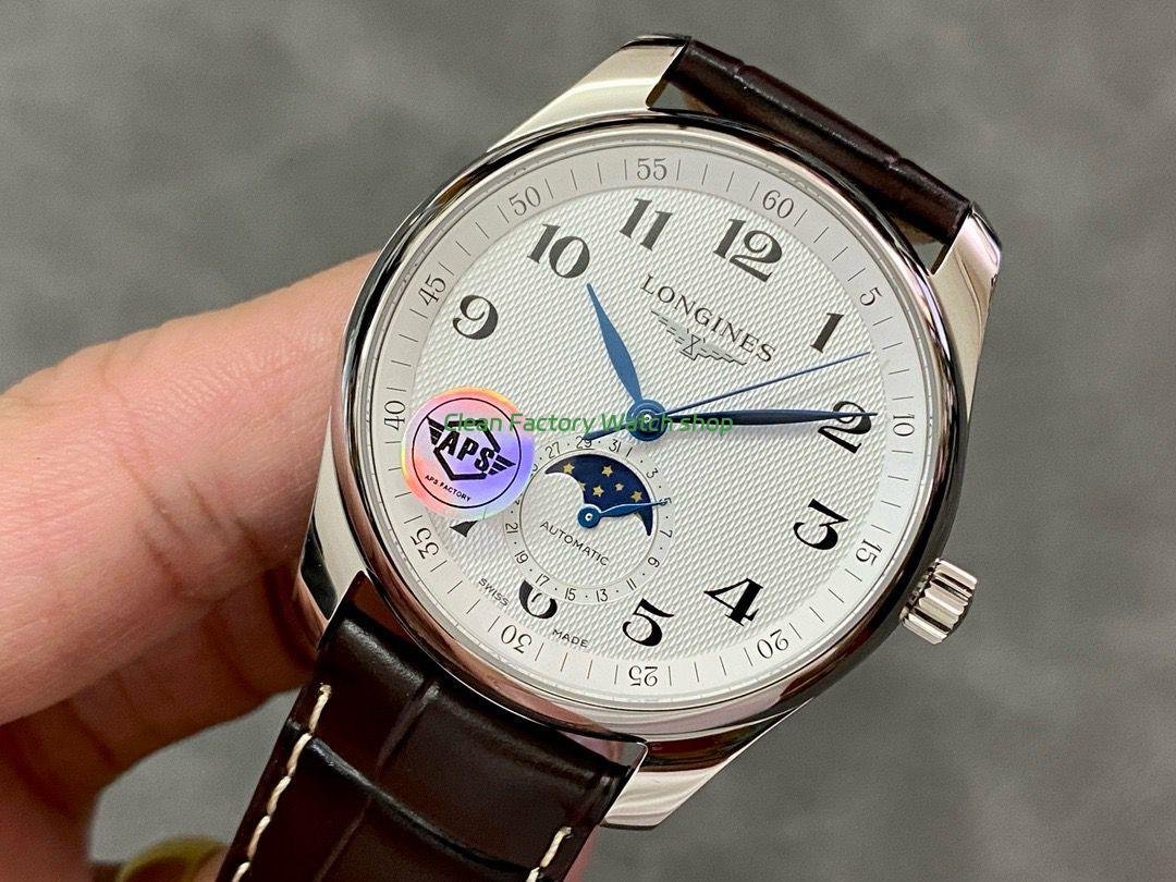 APS Factory Longines Master Collection Moonphase L2.909.4.78.3 Silver Dial (3) APS Factory Longines Master Collection Moonphase L2.909.4.78.3 Silver Dial (3)