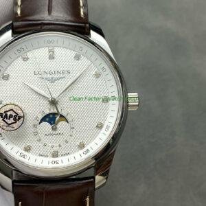 APS Factory Longines Master Collection Moonphase L29094773 Diamond Silver Dial