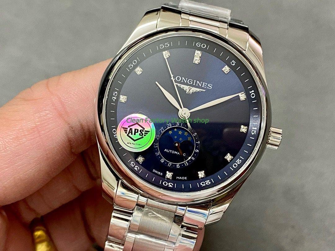 APS Factory Longines Master Collection Moonphase L29194976 Blue Dial (5) APS Factory Longines Master Collection Moonphase L29194976 Blue Dial (5)