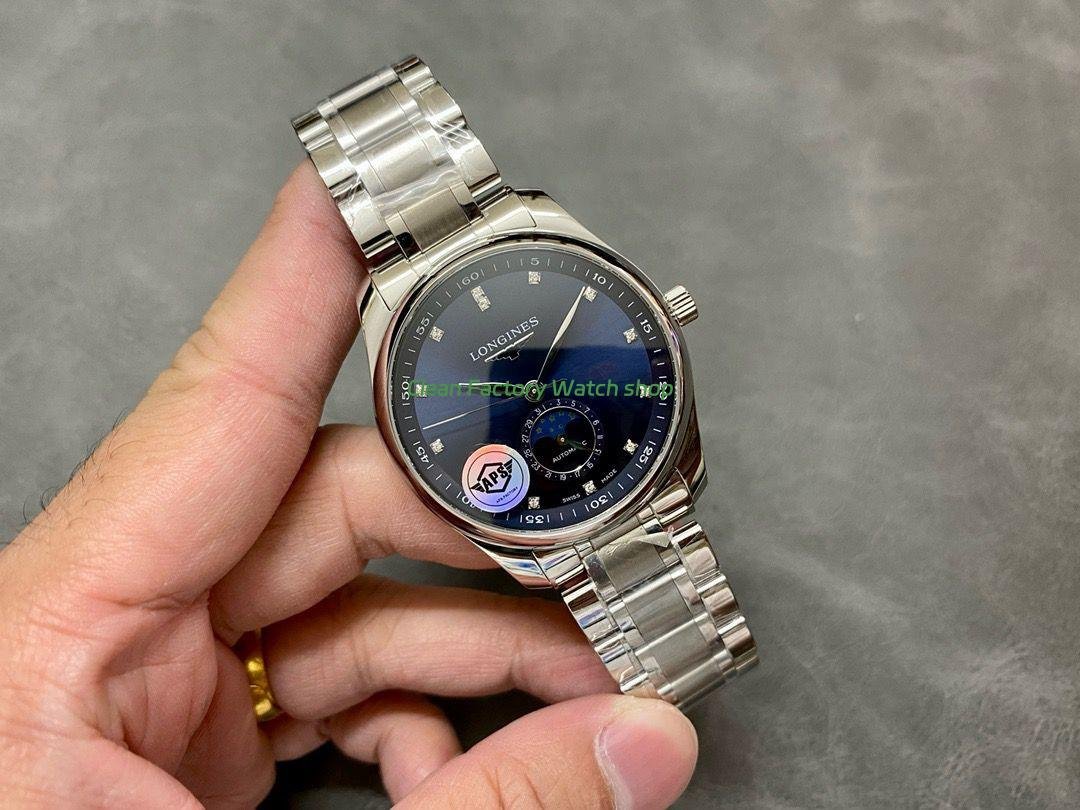 APS Factory Longines Master Collection Moonphase L29194976 Blue Dial (7) APS Factory Longines Master Collection Moonphase L29194976 Blue Dial (7)