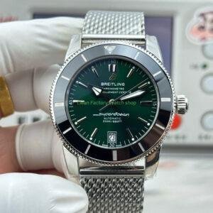 GF Factory Breitling Superocean Heritage B31 AB3111361L1A1 42mm Steel Green Dial