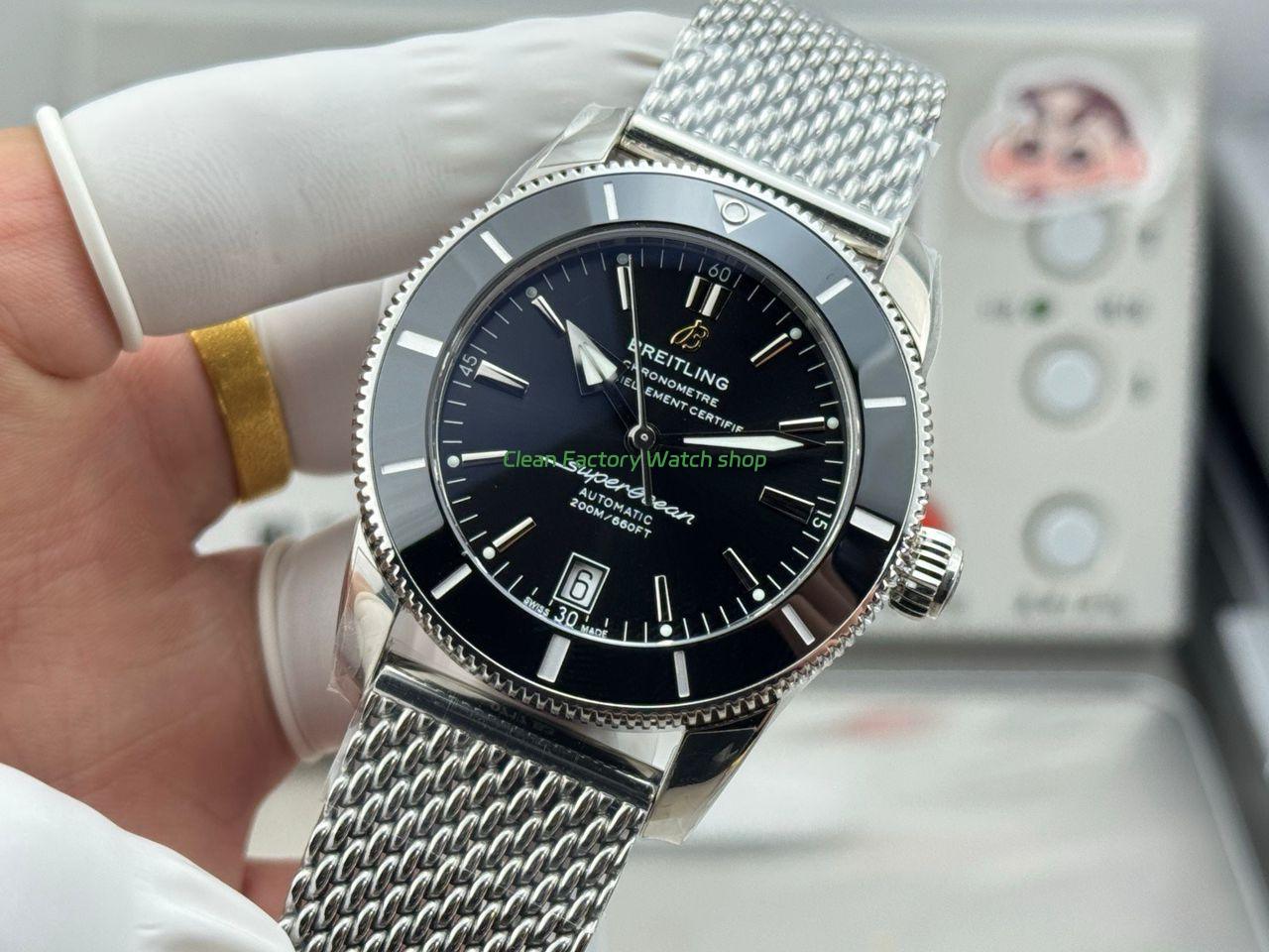GF Factory Breitling Superocean Heritage B20 AB2010121B1A1 42mm Steel Black Dial (2) GF Factory Breitling Superocean Heritage B20 AB2010121B1A1 42mm Steel Black Dial (2)