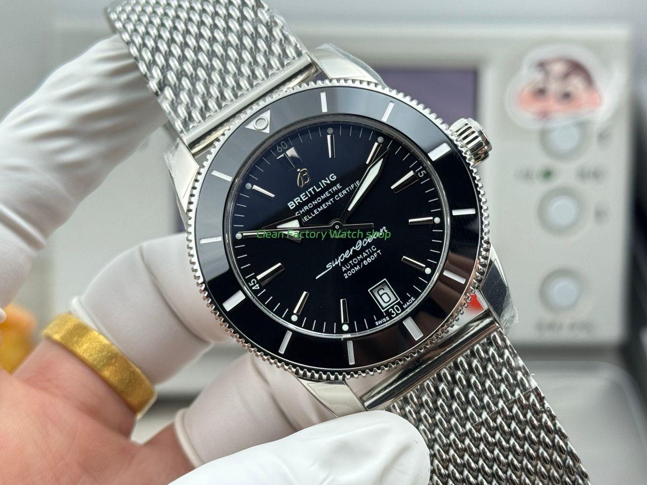 GF Factory Breitling Superocean Heritage B20 AB2010121B1A1 42mm Steel Black Dial (3) GF Factory Breitling Superocean Heritage B20 AB2010121B1A1 42mm Steel Black Dial (3)