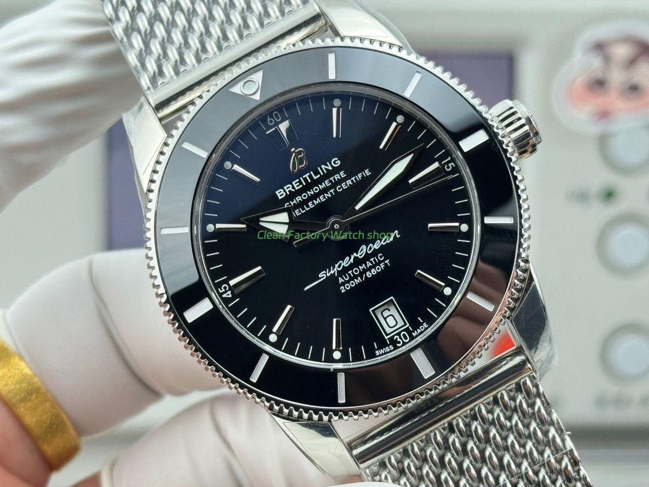 GF Factory Breitling Superocean Heritage B20 AB2010121B1A1 42mm Steel Black Dial (4) GF Factory Breitling Superocean Heritage B20 AB2010121B1A1 42mm Steel Black Dial (4)