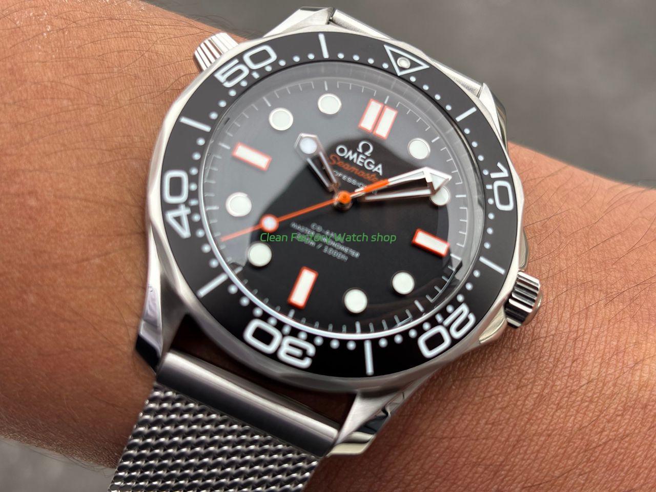 VS Factory Omega Seamaster Diver 300M 210.30.42.20.01.018 42mm Black Dial (2) VS Factory Omega Seamaster Diver 300M 210.30.42.20.01.018 42mm Black Dial (2)