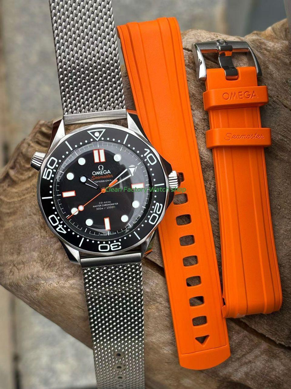 VS Factory Omega Seamaster Diver 300M 210.30.42.20.01.018 42mm Black Dial 1 VS Factory Omega Seamaster Diver 300M 210.30.42.20.01.018 42mm Black Dial 7 Clean Factory Watch