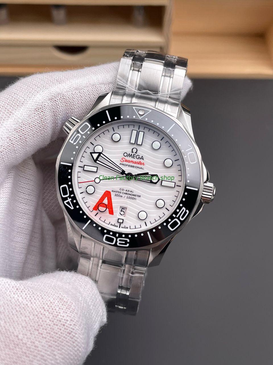 VS Factory Omega Seamaster Diver 300M 210.30.42.20.04.001 42mm Full Steel White Dial (1) VS Factory Omega Seamaster Diver 300M 210.30.42.20.04.001 42mm Full Steel White Dial (1)