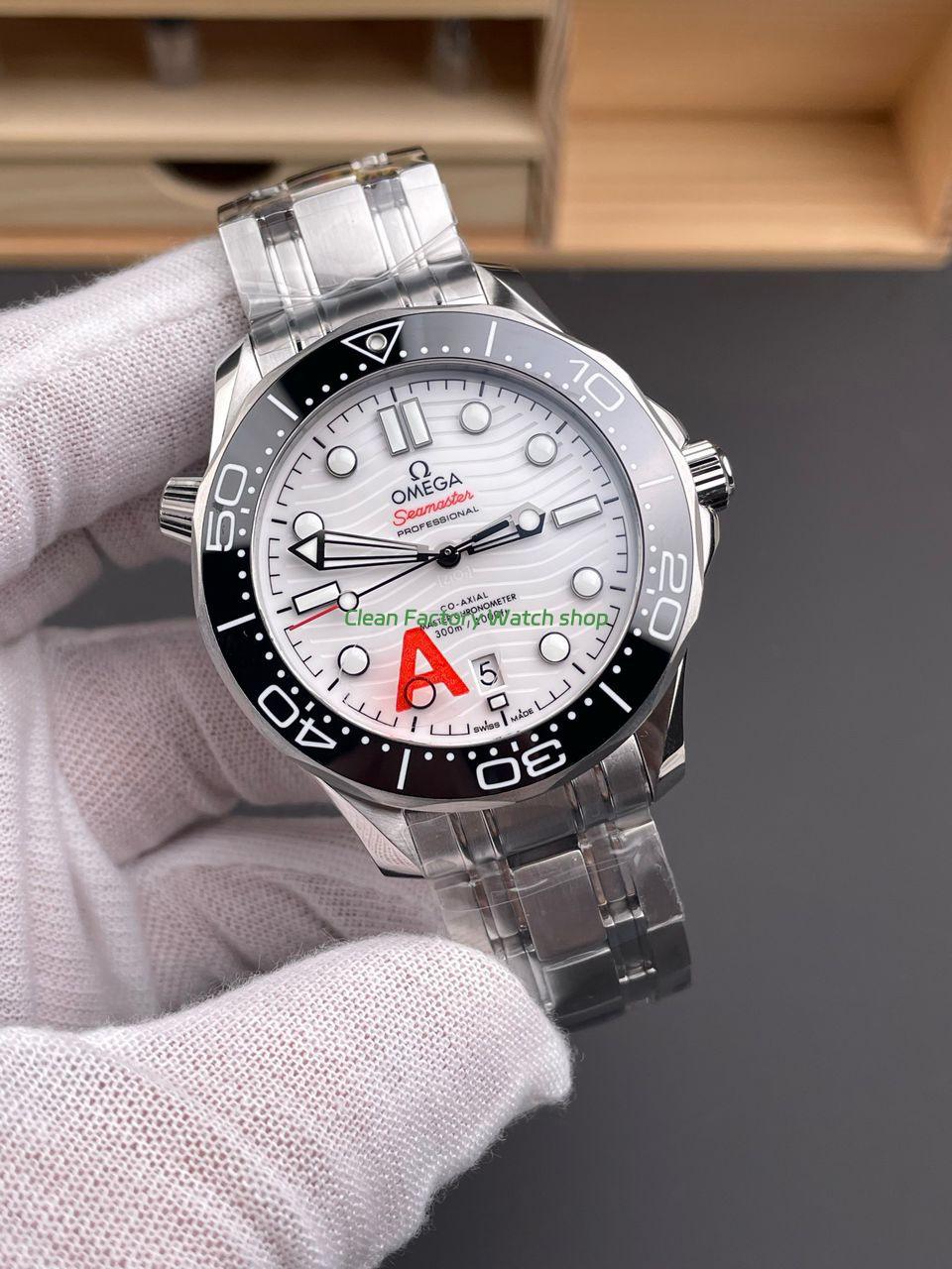 VS Factory Omega Seamaster Diver 300M 210.30.42.20.04.001 42mm Full Steel White Dial (3) VS Factory Omega Seamaster Diver 300M 210.30.42.20.04.001 42mm Full Steel White Dial (3)