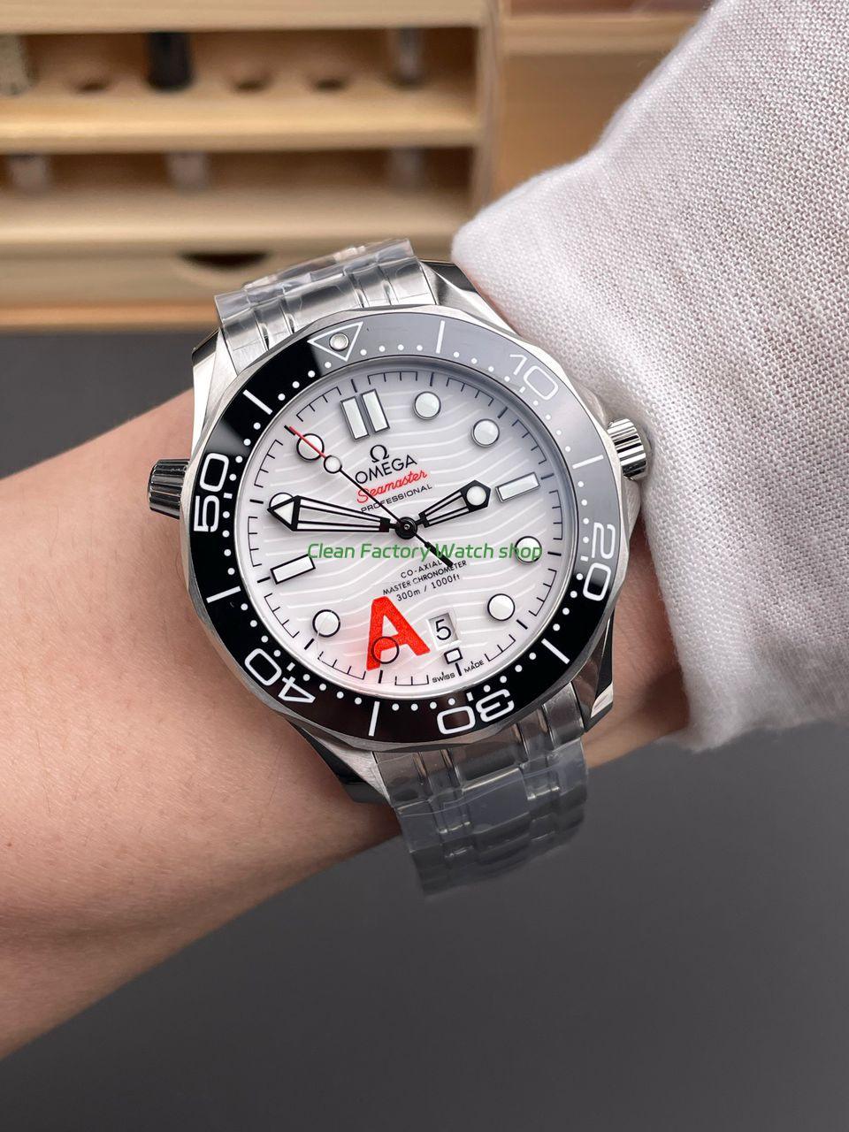 VS Factory Omega Seamaster Diver 300M 210.30.42.20.04.001 42mm Full Steel White Dial (5) VS Factory Omega Seamaster Diver 300M 210.30.42.20.04.001 42mm Full Steel White Dial (5)