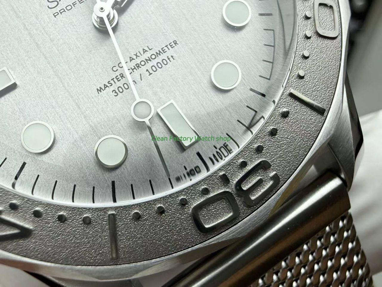 VS Factory Omega Seamaster Diver 300M 210.30.42.20.06.002 42mm Brushed Grey Dial (6) VS Factory Omega Seamaster Diver 300M 210.30.42.20.06.002 42mm Brushed Grey Dial (6)