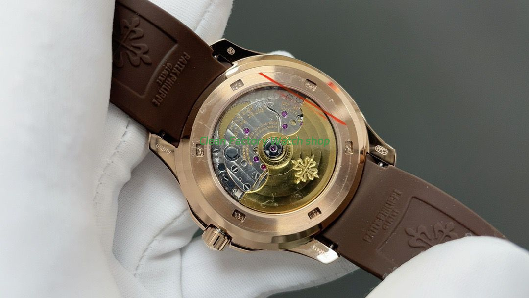 3K Factory Patek Philippe Aquanaut 5261R 40mm Rose Gold Brown Rubber Strap Brown Dial (3) 3K Factory Patek Philippe Aquanaut 5261R 40mm Rose Gold Brown Rubber Strap Brown Dial (3)