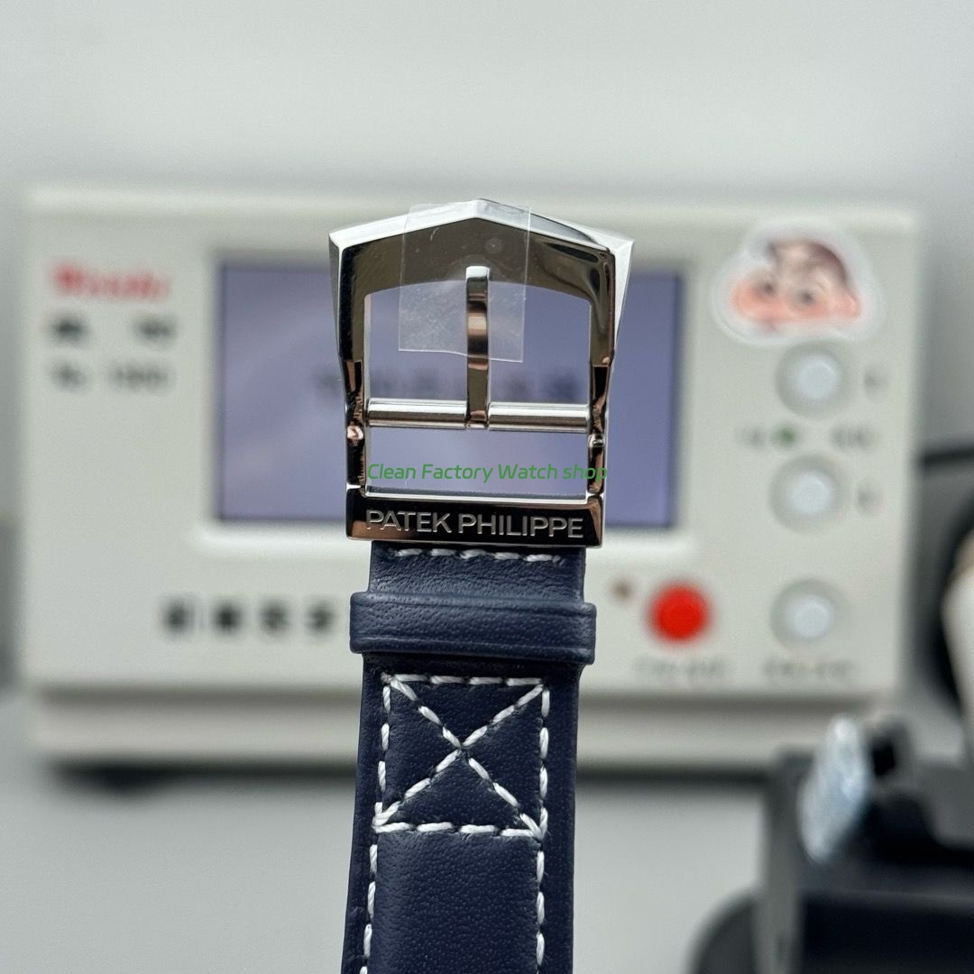 3K Factory Patek Philippe Calatrava Pilot Travel Time 5524G-001 White Gold Blue Dial (7) 3K Factory Patek Philippe Calatrava Pilot Travel Time 5524G-001 White Gold Blue Dial (7)