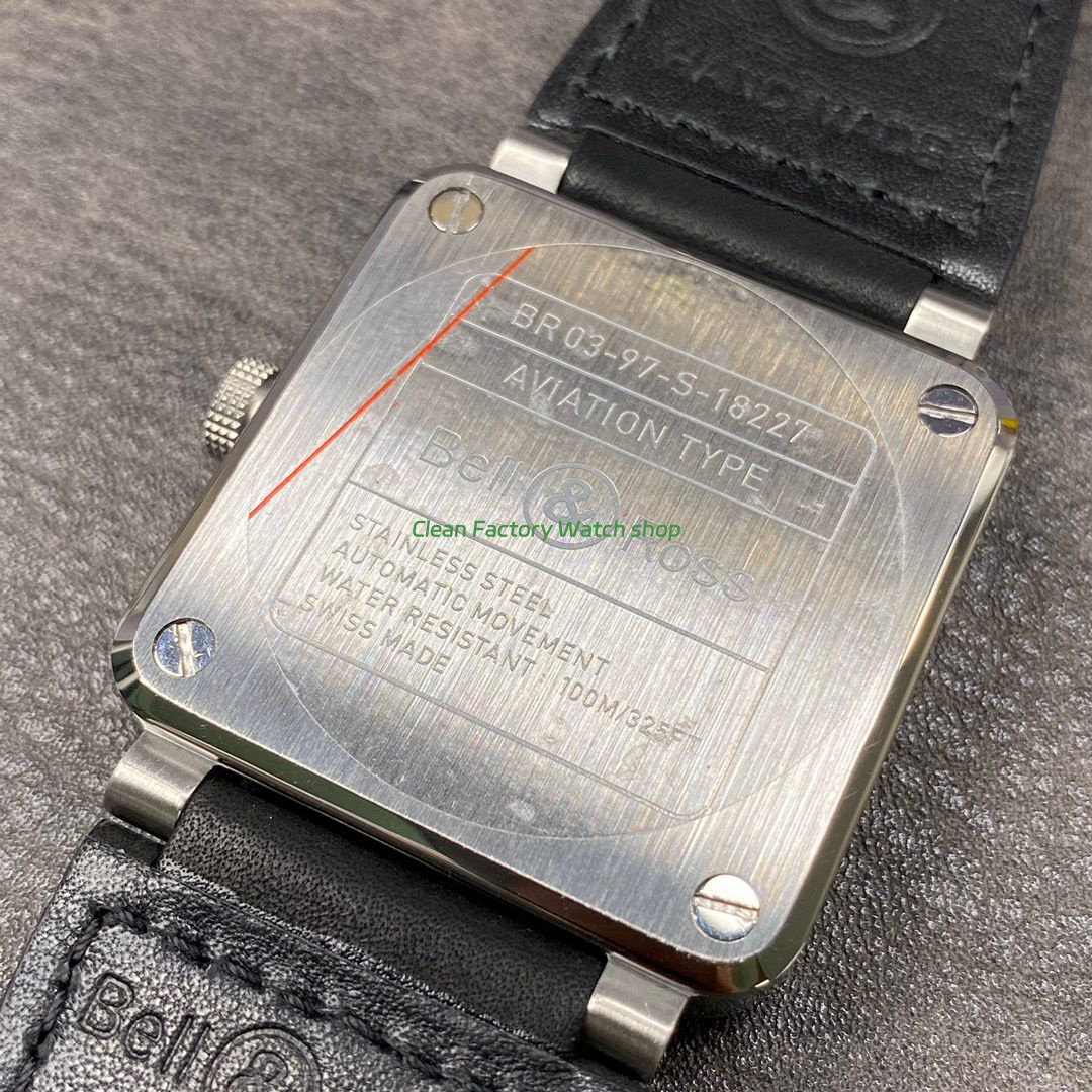 BRF Factory Bell & Ross BR 03-97 Réserve de Marche 42mm Steel Rubber Strap Black Dial (7) BRF Factory Bell & Ross BR 03-97 Réserve de Marche 42mm Steel Rubber Strap Black Dial (7)