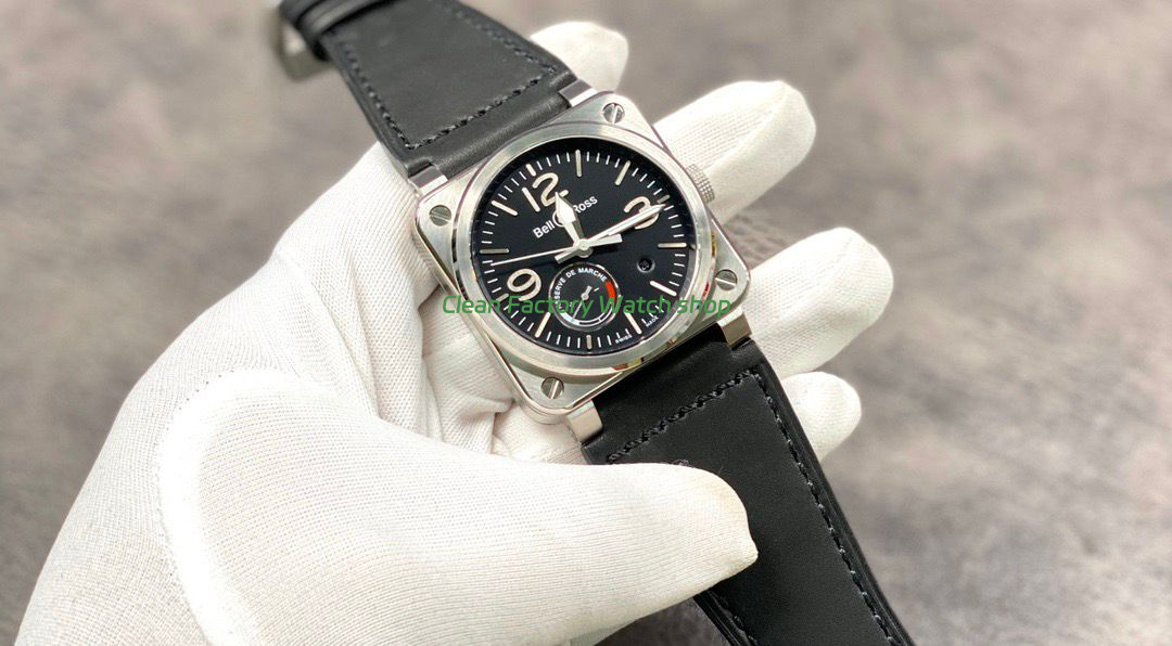 BRF Factory Bell & Ross BR 03-97 Réserve de Marche 42mm Steel Rubber Strap Black Dial (9) BRF Factory Bell & Ross BR 03-97 Réserve de Marche 42mm Steel Rubber Strap Black Dial (9)