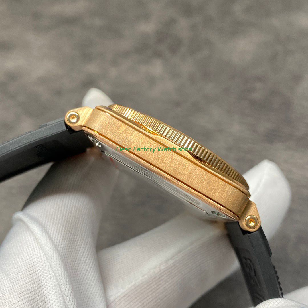 BRF Factory Bell & Ross BR 03 BR0392-D-BR-BR-SCA 42mm Bronze Leather strap Black Dial (6) BRF Factory Bell & Ross BR 03 BR0392-D-BR-BR-SCA 42mm Bronze Leather strap Black Dial (6)